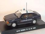 Alfa Romeo 75 1.8 I.E. Carabinieri  -- 1988  --, Hobby en Vrije tijd, Modelauto's | 1:43, Ophalen of Verzenden, Nieuw, Auto, Overige merken