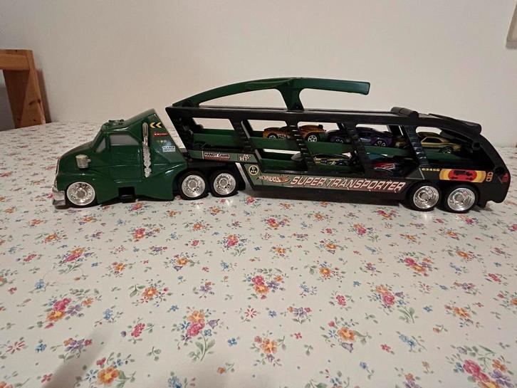 Oplegger om heel veel kleine autootjes te vervoeren., Kinderen en Baby's, Speelgoed | Overig, Gebruikt, Jongen of Meisje, Ophalen