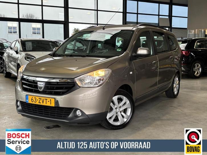 Dacia Lodgy 1.2 TCe Prestige 5p. Navigatie, Airco & LM en Tr, Auto's, Dacia, Bedrijf, Te koop, Lodgy, ABS, Airbags, Airconditioning