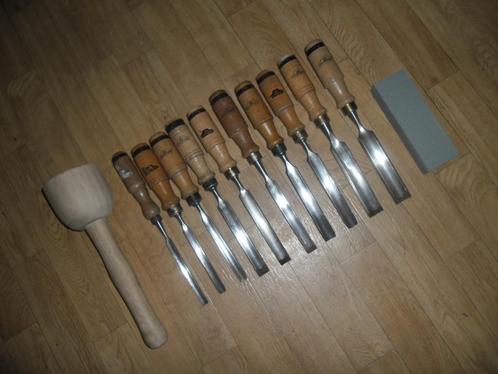 Oude(Gutsen Beitels van Nooitgedagt)Van Bergstaal uit Zweden, Antiek en Kunst, Antiek | Gereedschap en Instrumenten, Verzenden
