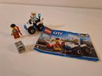 Lego City 60135 Politie Quad, Ophalen of Verzenden, Zo goed als nieuw, Complete set, Lego