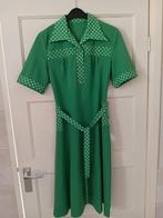 originele oude retro vintage stippenjurk groene jurk, Ophalen, Persoonlijke verzorging