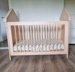 Robuust massief houten ledikant (60x120 cm), Ophalen, Gebruikt, Ledikant