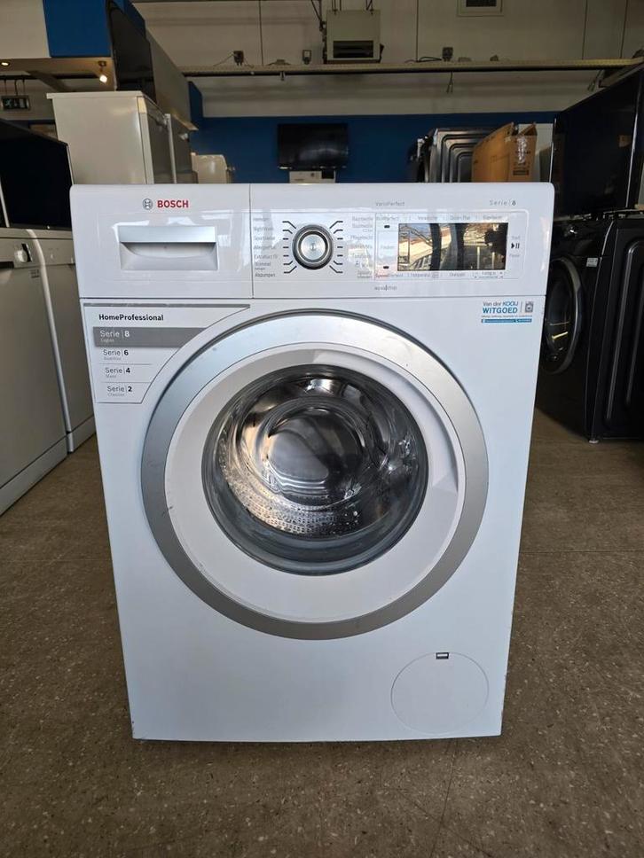 Bosch Serie 8 wasmachine | 8 kilo | A+++ | Gratis thuis 🚚, Witgoed en Apparatuur, Wasmachines, Zo goed als nieuw, Voorlader, 8 tot 10 kg