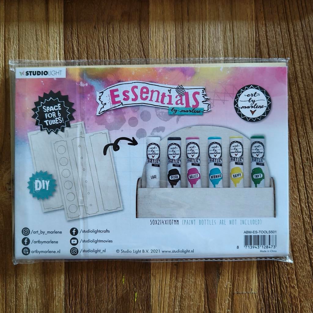 Art by Marlene Houten Verfdisplay DIY - Nieuw, Ophalen of Verzenden, Nieuw