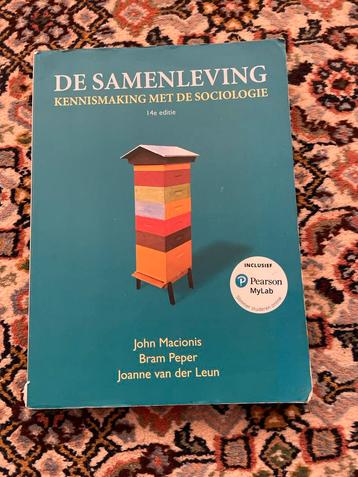 De Samenleving - Sociologie Studieboek beschikbaar voor biedingen