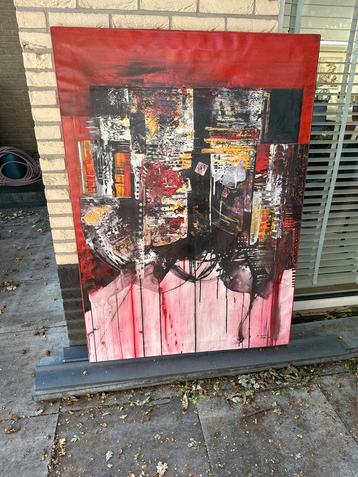 Schilderij van achilder uit bali beschikbaar voor biedingen