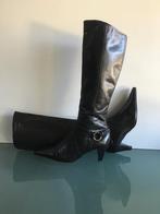 GRATIS VERZENDEN | PETER KAISER leren zwarte laarzen 37½, Peter Kaiser, Hoge laarzen, Verzenden, Zwart