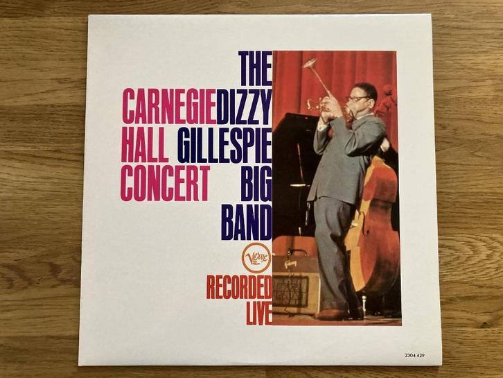 Dizzy Gillespie Big Band / Carnegie Hall Concert - Recor, Cd's en Dvd's, Vinyl | Jazz en Blues, Zo goed als nieuw, Jazz, 1980 tot heden