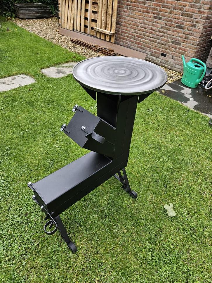 Rocket Stove - Splinternieuw, Tuin en Terras, Tuinhaarden, Zo goed als nieuw, Ophalen of Verzenden
