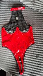 Rode Lakbody L/XL, Kleding | Dames, Verzenden, Rood, Body of Korset
