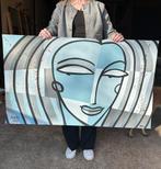 Het Geluk In Zilver - Zeefdruk Jacqueline Schäfer, Ophalen of Verzenden