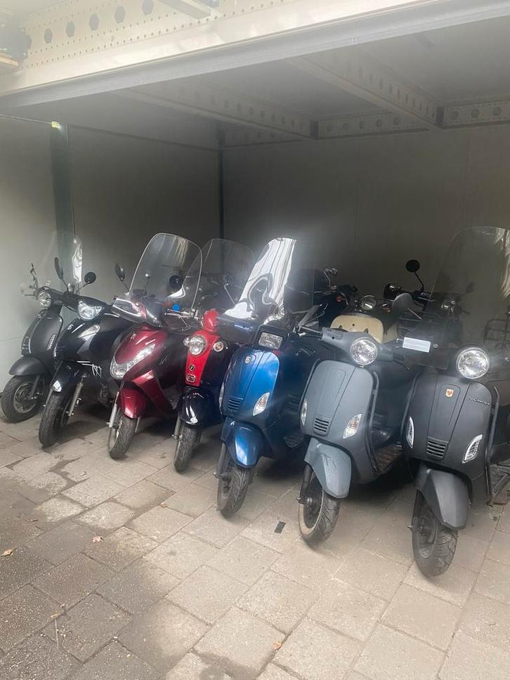 Partij Opknap Scooters loop/sloop, Fietsen en Brommers, Scooters | Overige merken, Gebruikt, Maximaal 45 km/u, Benzine, Ophalen