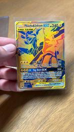 Zekrom & Pikachu tag team, Hobby en Vrije tijd, Verzamelkaartspellen | Pokémon, Ophalen of Verzenden, Zo goed als nieuw, Losse kaart