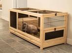 Konijnenhok voor binnen (excl. konijn) van hout, Dieren en Toebehoren, Knaagdieren en Konijnen | Hokken en Kooien, Kooi, Hamster