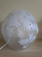 Ikea Knubbig tafellamp glas 22 cm - vintage jaren 90, Gebruikt, Ikea, Bargelaan 20, 2333 CT Leiden, Vintage