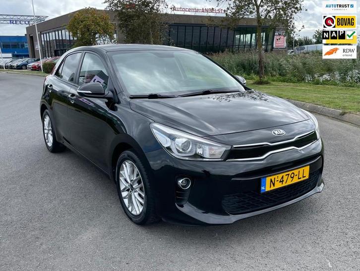 Kia Rio 1.2 CVVT DynamicLine, Cam, Stoel-/stuurverw, Navi, P, Auto's, Kia, Bedrijf, Te koop, Rio, ABS, Achteruitrijcamera, Airbags