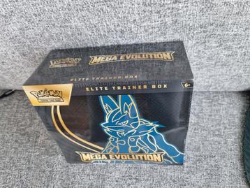 Pokemon ETB lucario van Mega Evolutions beschikbaar voor biedingen