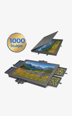 NIEUW | Puzzelmat vilt met lades, Ophalen of Verzenden, 500 t/m 1500 stukjes, Nieuw, Legpuzzel