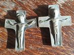 2 oude kruisbeelden corpus religie, Ophalen of Verzenden