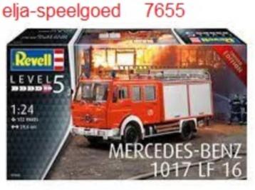 Modelbouw Revell 1:24 Mercedes Benz 1017 LF 16 - 7655 beschikbaar voor biedingen