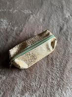 Leuke make-up tas met luipaardprint, Ophalen of Verzenden, Zo goed als nieuw, Beige, Softcase