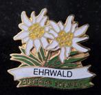 Edelweiss Speldje Ehrwald Oostenrijk, Verzamelen, Speldjes, Pins en Buttons, Ophalen of Verzenden, Zo goed als nieuw, Stad of Land