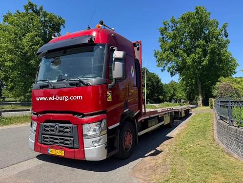 Renault T440 Oprijwagen met 2 ass aanhangwagen (bj 2014), Auto's, Vrachtwagens, Particulier, ABS, Airconditioning, Centrale vergrendeling