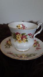 Royal Kendall Engelse Kop en Schotel, fine bone China, Huis en Inrichting, Keuken | Servies, Ophalen of Verzenden, Zo goed als nieuw