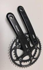 FSA compact crankstel zwart, Fietsen en Brommers, Fietsonderdelen, Ophalen of Verzenden, Zo goed als nieuw, Racefiets, Crankstel of Pedalen