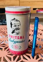 Grote blik Zwitsal met muziek (aandacht nodig), Verzamelen, Ophalen of Verzenden, Gebruikt, Overige