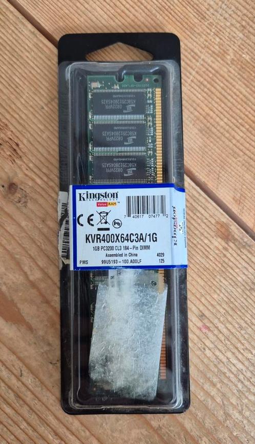 Kingston Technology ValueRAM, Computers en Software, RAM geheugen, Desktop, DDR, Ophalen of Verzenden