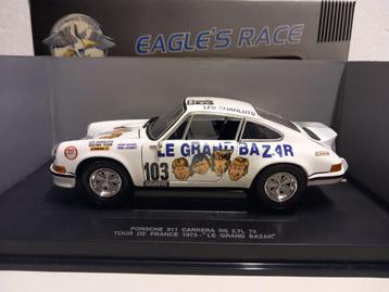 Porsche 911 Carrera Tour De France 1973 Eagle metal 1:18 KRD