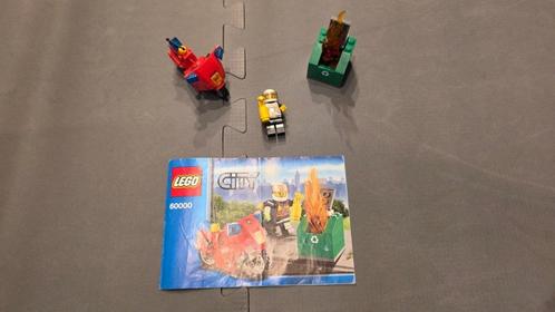 Lego City Fire Motorcycle (60000), Kinderen en Baby's, Speelgoed | Duplo en Lego, Gebruikt, Lego, Complete set, Ophalen of Verzenden