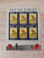 Nauru, Verzenden, Postfris