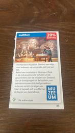 20% korting bij muZEEum, Drie personen of meer, Kortingsbon