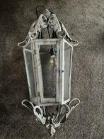 Hanglamp PTMD lantaarnlamp grijs, Ophalen, Zo goed als nieuw, Landelijk, industrieel, brocante, Metaal