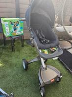 Stokke Xplory V4, Kinderen en Baby's, Kinderwagens en Combinaties, Gebruikt, Verstelbare duwstang, Ophalen, Kinderwagen