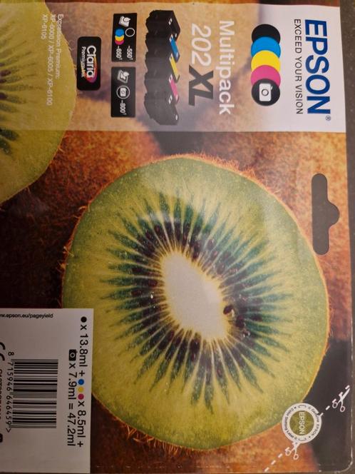 Epson Multipack 202XL, Computers en Software, Printerbenodigdheden, Nieuw, Ophalen of Verzenden