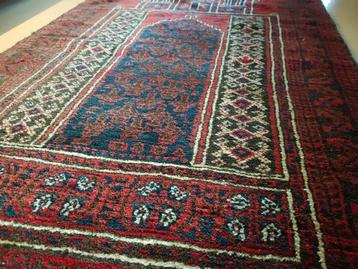 Mooi antiek Perzisch handgeknoopt tapijt uit Iran 80-130 cm. beschikbaar voor biedingen