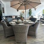 4 Seasons Outdoor (4SO) Tuinset – 6 stoelen – 170 cm / ZGAN, Tuin en Terras, Verzenden, ., Zo goed als nieuw, .