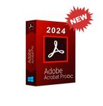 Adobe Acrobat Pro 2024, Computers en Software, Ontwerp- en Bewerkingssoftware, Nieuw, Ophalen, Windows