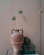 Grote aardewerken kruik 45 cm, Huis en Inrichting, Woonaccessoires | Vazen, Gebruikt, Overige kleuren, Aardewerk of Porselein