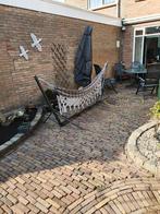 Hangmat met onderstel, Tuin en Terras, Tuinsets en Loungesets, Ophalen, Zo goed als nieuw
