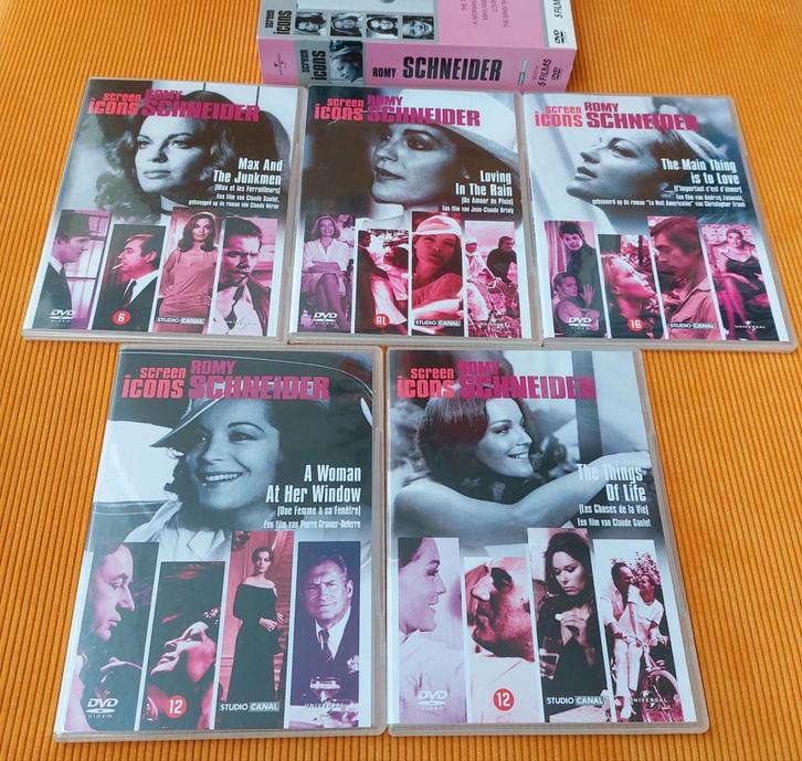 Romy Schneider - Collection • 5 films, Cd's en Dvd's, Dvd's | Klassiekers, Zo goed als nieuw, 1980 tot heden, Alle leeftijden