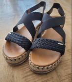 Esprit sandalen blauw maat 40, Blauw, Gedragen, Esprit, Sandalen of Muiltjes