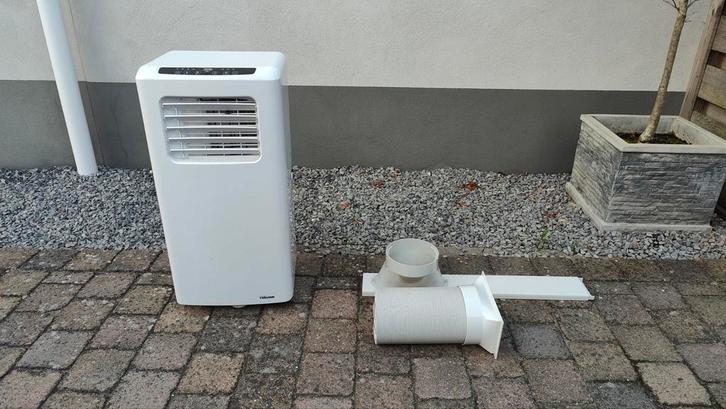 Tristar mobiele airco 9000BTU compleet, Witgoed en Apparatuur, Airco's, Zo goed als nieuw, Mobiele airco, 60 tot 100 m³, 2 snelheden