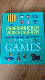 Programmeren voor kinderen python games, Boeken, Ophalen of Verzenden, Zo goed als nieuw