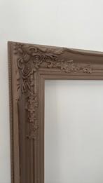 Grote Brocante lijst 115x144 cm, Ophalen, Zo goed als nieuw, Hout, Minder dan 50 cm