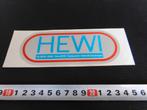 sticker Heerenveen HEWI, Ophalen, Zo goed als nieuw